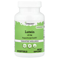 Vitacost, Luteína con zeaxantina, 60 cápsulas blandas
