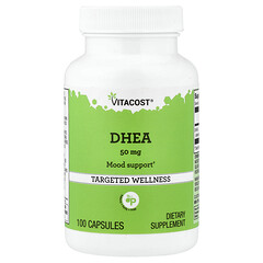 DHEA, 50 mg, 100 Capsules