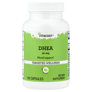 Vitacost, DHEA, 50 мг, 100 капсула