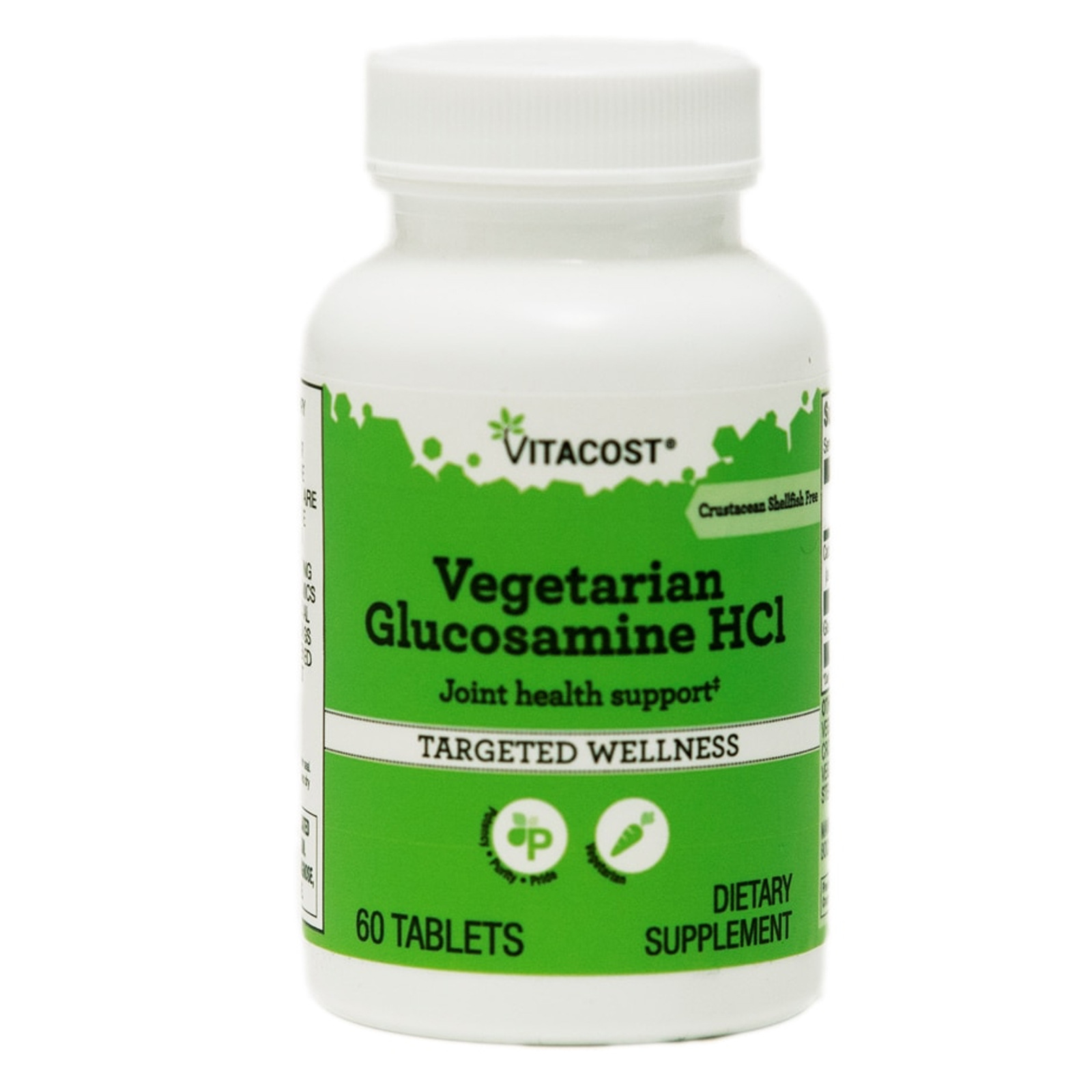 Vitacost (비타코스트), Vegetarian Glucosamine HCl, 750 mg, 60 Tablets
