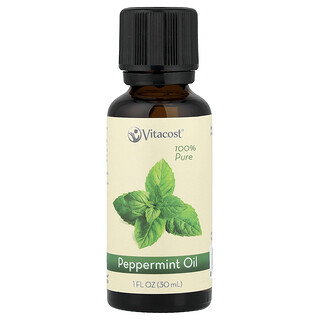 Vitacost, 100% Minyak Pudina Tulen, 1 fl oz (30 ml)