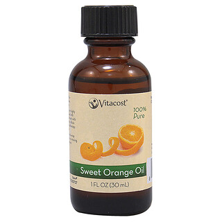 Vitacost, 100% Pure Sweet Orange Oil, 1 fl oz (30 ml)