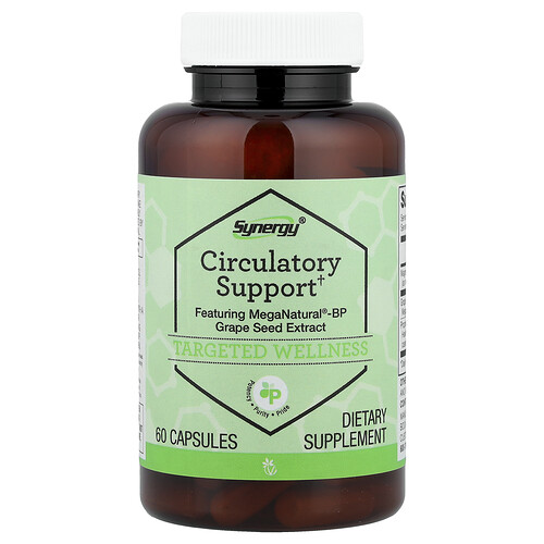 Vitacost, Synergy®, Circulatory Support, 60 Capsules