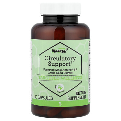 Vitacost, Synergy®, Circulatory Support, 60 Capsules