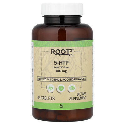 Vitacost, Root2®, 5-HTP, 100 mg, 45 Tablets