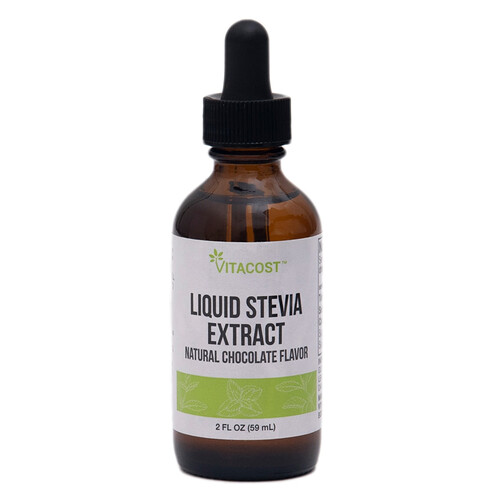 Vitacost, Liquid Stevia Extract, Natural Chocolate, 2 fl oz (59 ml)