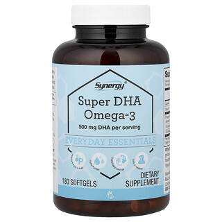 Vitacost‏, Synergy®, Super DHA Omega-3, 180 Softgels