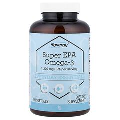 Synergy®, Super EPA Omega-3, 120 Softgels (600 mg per Softgel)