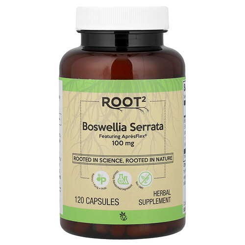 Vitacost, Root2, Boswellia Serrata Featuring AprésFlex®, 100 mg, 120 Capsules