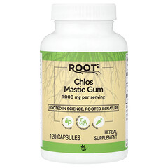 Root2, хіоська мастична камедь, 120 капсул (500 мг у капсулі)