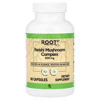Vitacost, Root2®, Kompleks Jamur Reishi, 500 mg, 60 Kapsul