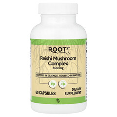 Root2®, комплекс із грибами рейші, 500 мг, 60 капсул