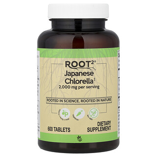 Vitacost‏, Root2® ، كلوريلا يابانية ، 600 قرص