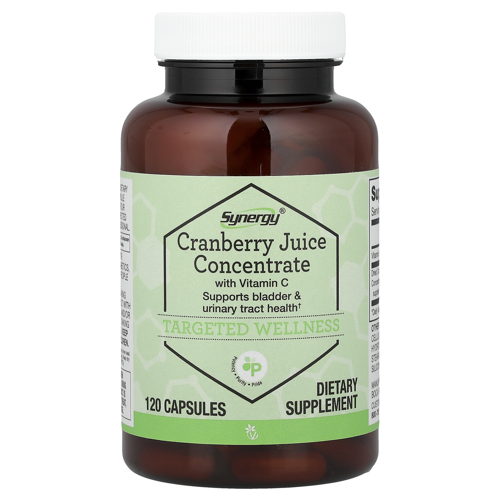 Vitacost (비타코스트), Cranberry Juice Concentrate with Vitamin C, 120 Capsules