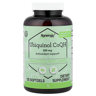 Vitacost, Ubiquinol CoQH , 200 mg, 120 Softgels
