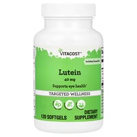 Vitacost（ビタコスト）, Lutein Including Zeaxanthin, 120 Softgels