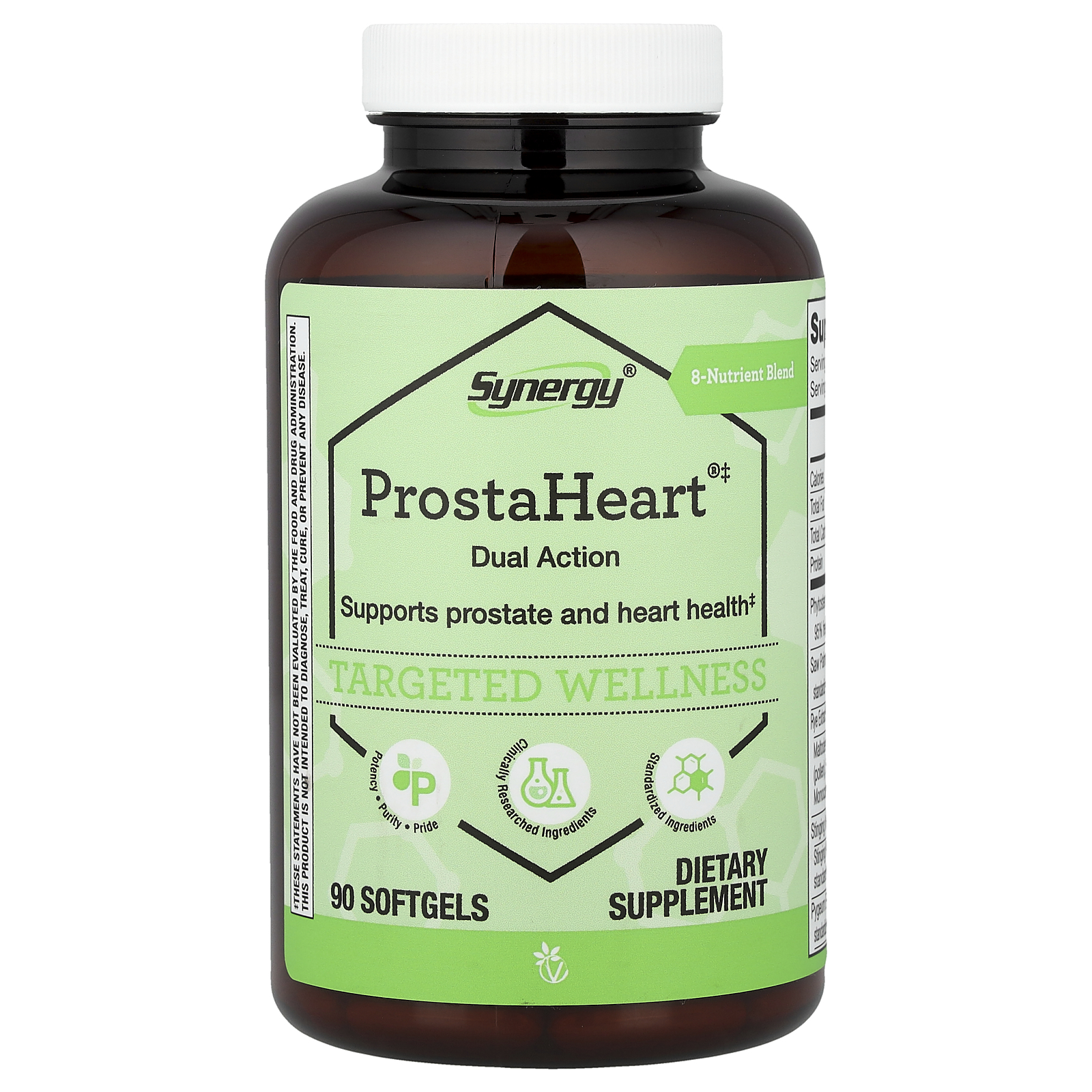 Vitacost (비타코스트), Synergy®, ProstaHeart® Dual Action, 90 Softgels