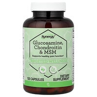 Vitacost, Synergy®, Glucosamina, condroitina y MSM, 120 cápsulas