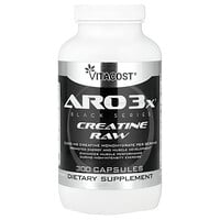 Vitacost, ARO3x® Black Series, kreatyna, 300 kapsułek (750 mg na kapsułkę)