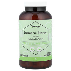 Synergy®, екстракт куркуми, що містить BioPerine®, 240 капсул