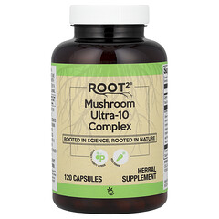 Root2®, комплекс із грибами Ultra-10, 120 капсул