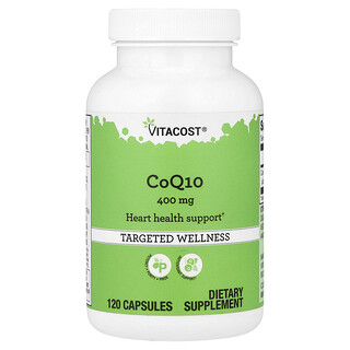 Vitacost, CoQ10, 400 mg, 120 de capsule