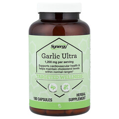 Synergy®, Garlic Ultra, 180 капсул (600 мг у капсулі)