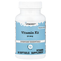 Vitacost, Vitamin K2, 50 mcg, 30 Softgels
