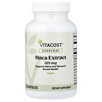 Vitacost, תמצית מאקה, 525 מ"ג, 100 כמוסות