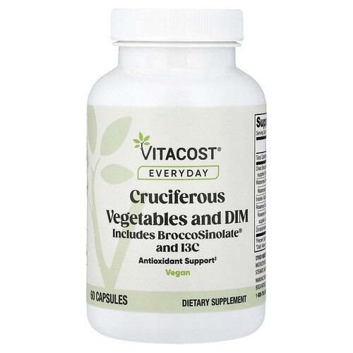 Vitacost, Everyday, Cruciferous Vegetable and DIM, 60 Capsules