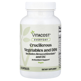 Vitacost, Everyday, Cruciferous Vegetable and DIM, 60 Capsules
