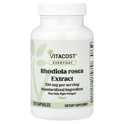 Vitacost, Everyday, Rhodiola Rosea Extract, 120 Capsules (350 mg per Capsule)
