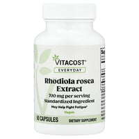 Vitacost, Everyday, ekstrakt z różeńca górskiego, 60 kapsułek (350 mg na kapsułkę)