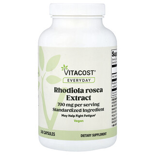 Vitacost, Everyday, экстракт родиолы розовой, 240 капсул (350 мг в капсуле)