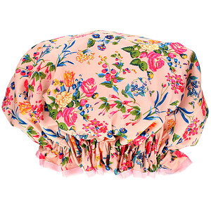 The Vintage Cosmetic Co., Shower Cap, Pink Floral Satin, 1 Count отзывы покупателей