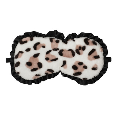 The Vintage Cosmetic Co. Leopard Print Sleep Mask, 1 Count