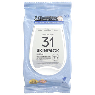VT Cosmetics, 31 Skin Pack, Retinol, 100 velletjes