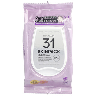 VT Cosmetics, 31 Skin Pack, Glutathion, 100 vellen