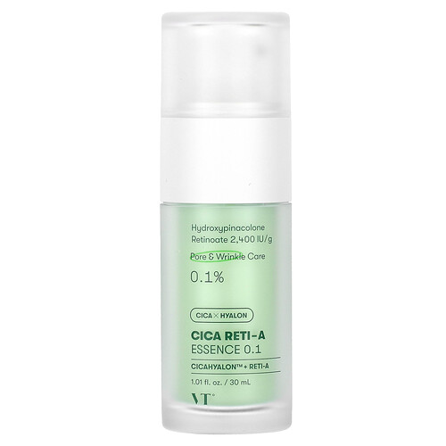 Vt Cosmetics, Cica Reti-A Essence 0.1, 1.01 fl oz (30 ml)