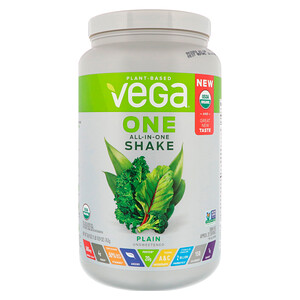 Отзывы о Вега, One, All in One Shake, Plain Unsweetened, 1.68 lbs (763 g)