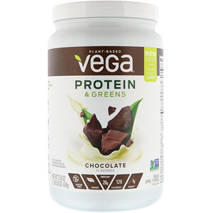 Отзывы о Вега, Protein & Greens, Chocolate Flavored, 1.36 lbs (618 g)