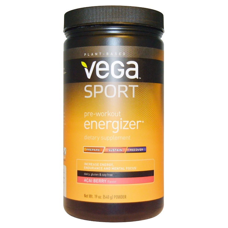 Vega, Sport PreWorkout Energizer, Acai Berry Flavor, 19 oz (540 g) iHerb