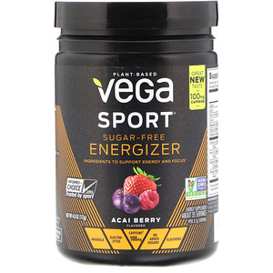 Отзывы о Вега, Sport, Sugar-Free Energizer, Acai Berry, 4.0 oz (112 g)