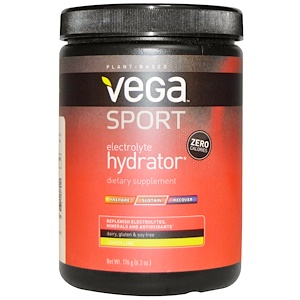 Отзывы о Вега, Sport, Electrolyte Hydrator, Lemon Lime, 6.2 oz (176 g)
