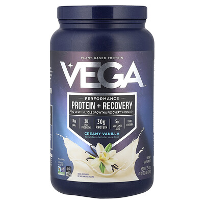 Vega Performance Protein  Recovery Creamy Vanilla 1 lb 132 oz 828 g