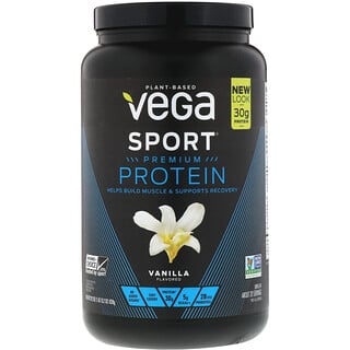 Vega, Deporte, proteína premium, vainilla, 29.2 oz (828 g)