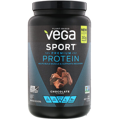 Купить Vega Протеин премиального качества Sport, шоколад, 29, 5 унц. (837 г)