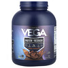 Vega, 식물성 단백질, 운동 능력 향상 단백질 + 회복, 크리미 초콜릿, 1.98kg(4lb 5.9oz)