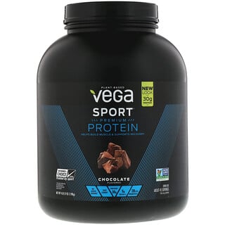 Vega, 運動蛋白質，巧克力，4 磅（5.9 盎司）