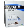 Vega, Протеиновый напиток, шоколад, 12 пакетиков, 1,6 унции (44 г) каждый
